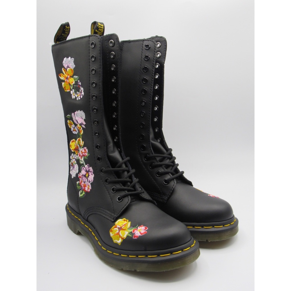 Dr. Martens 1914 Vonda II Floral Boots WMNS Size 6